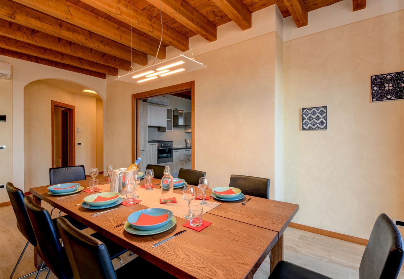 Villa a Polpenazze del Garda - Villa Sinfonia: con tre camere da letto e vista lago