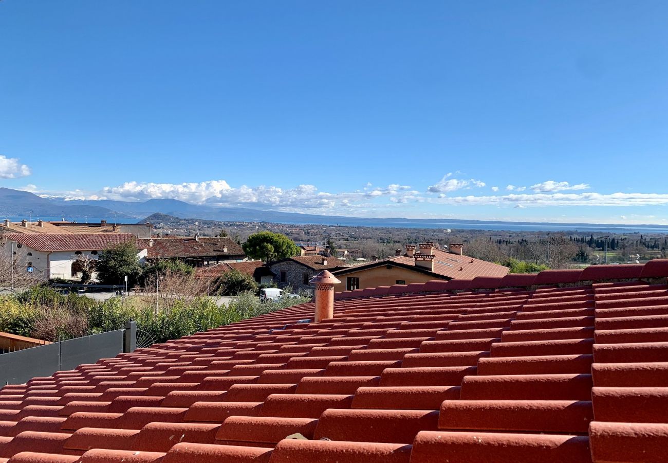 Villa a Polpenazze del Garda - Villa Sinfonia: con tre camere da letto e vista lago