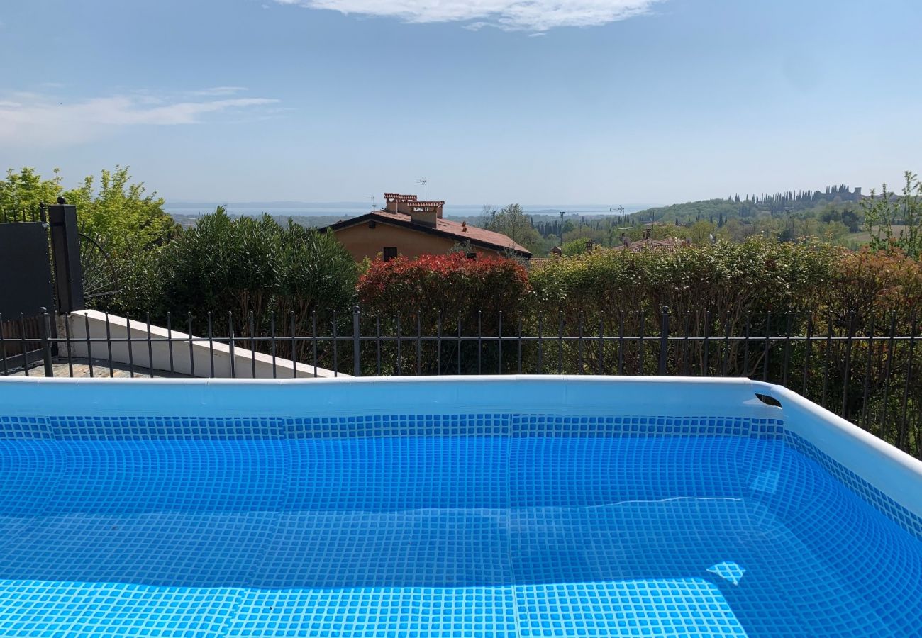 Villa a Polpenazze del Garda - Villa Sinfonia: con tre camere da letto e vista lago