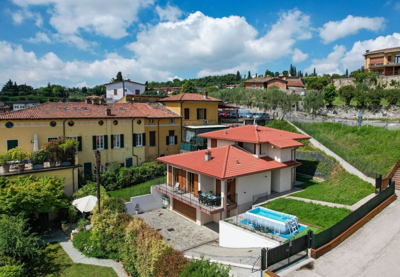 Villa a Polpenazze del Garda - Villa Sinfonia: con tre camere da letto e vista lago
