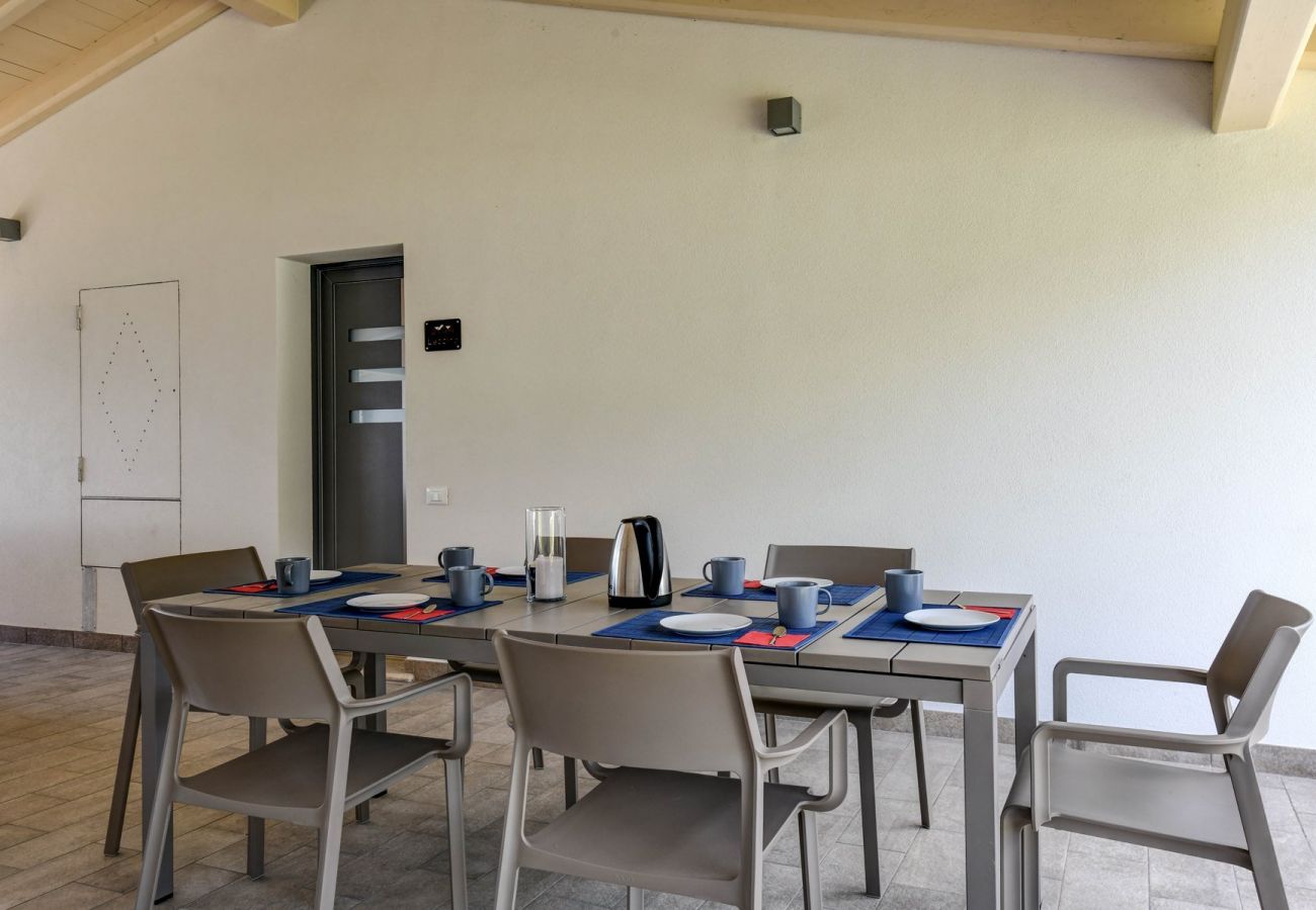 Villa a Toscolano-Maderno - Le Casette - Leccino con vista lago, piscina e jacuzzi