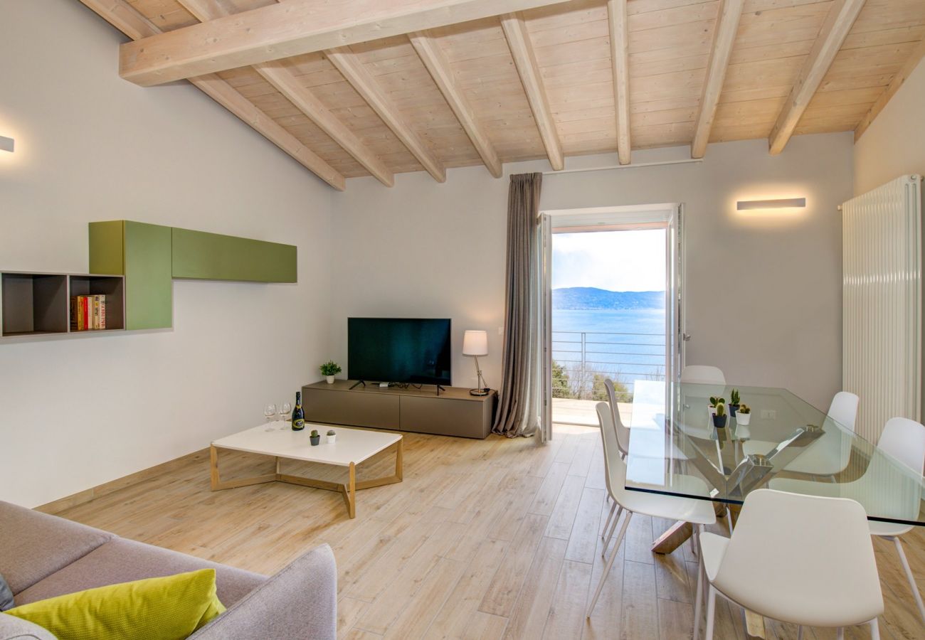Villa a Toscolano-Maderno - Le Casette - Casaliva con piscina e vista lago