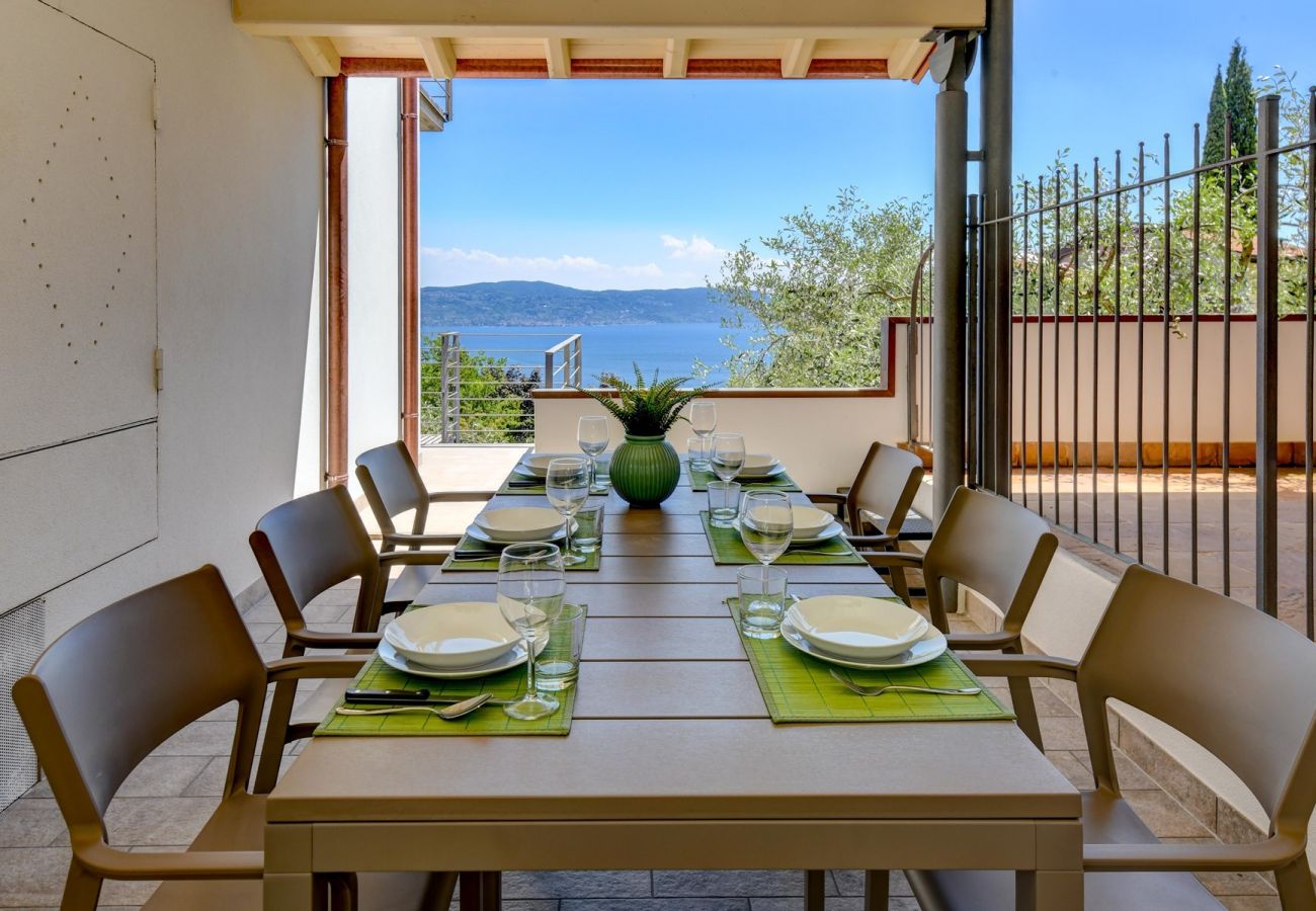 Villa a Toscolano-Maderno - Le Casette - Casaliva con piscina e vista lago