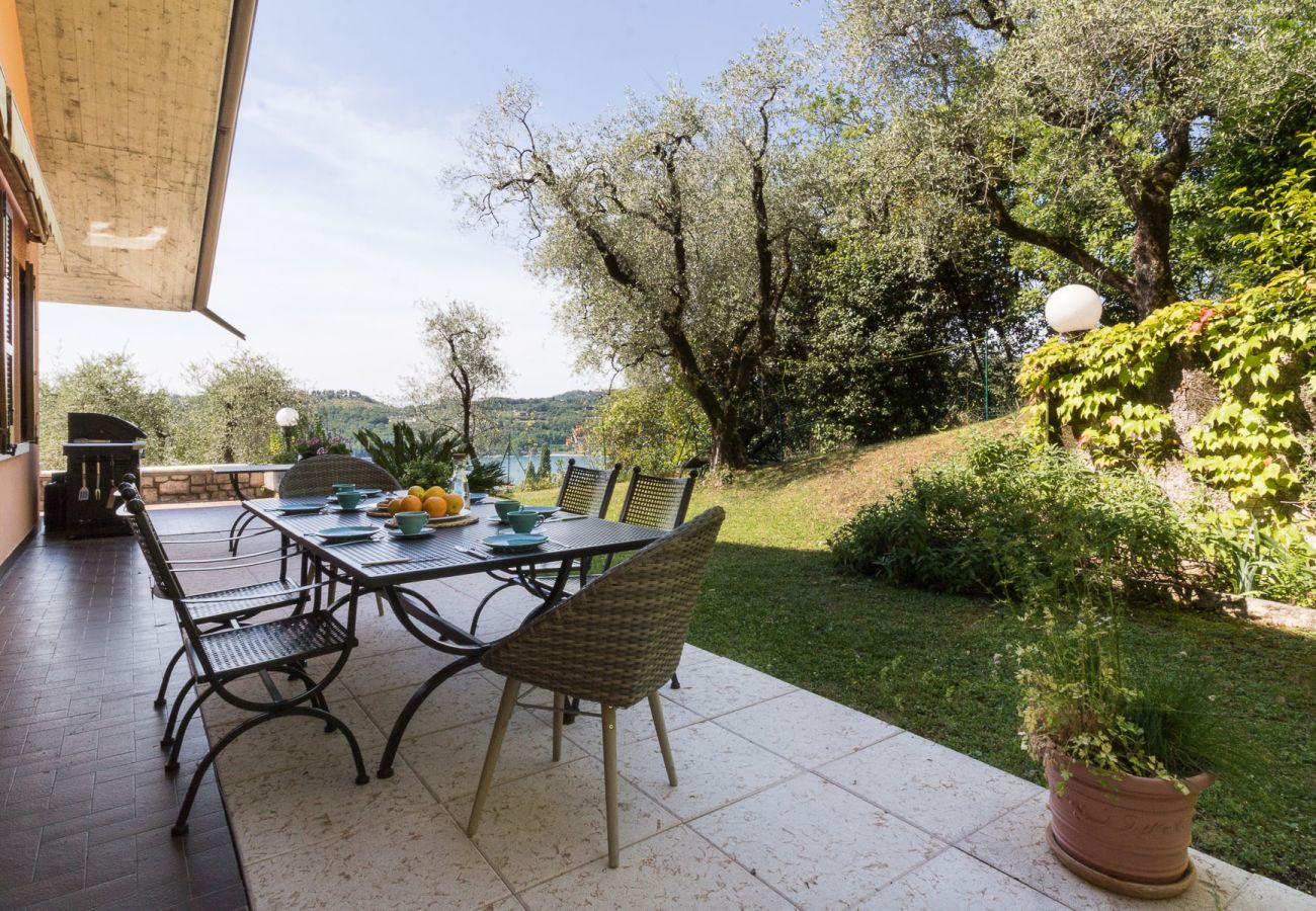 Villa a Salò - Villa Cuore con vista lago e piscina privata