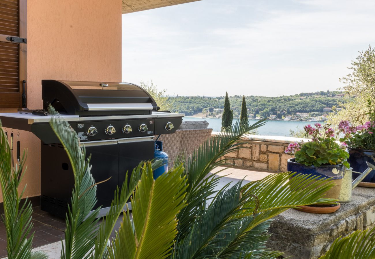 Villa a Salò - Villa Cuore con vista lago e piscina privata