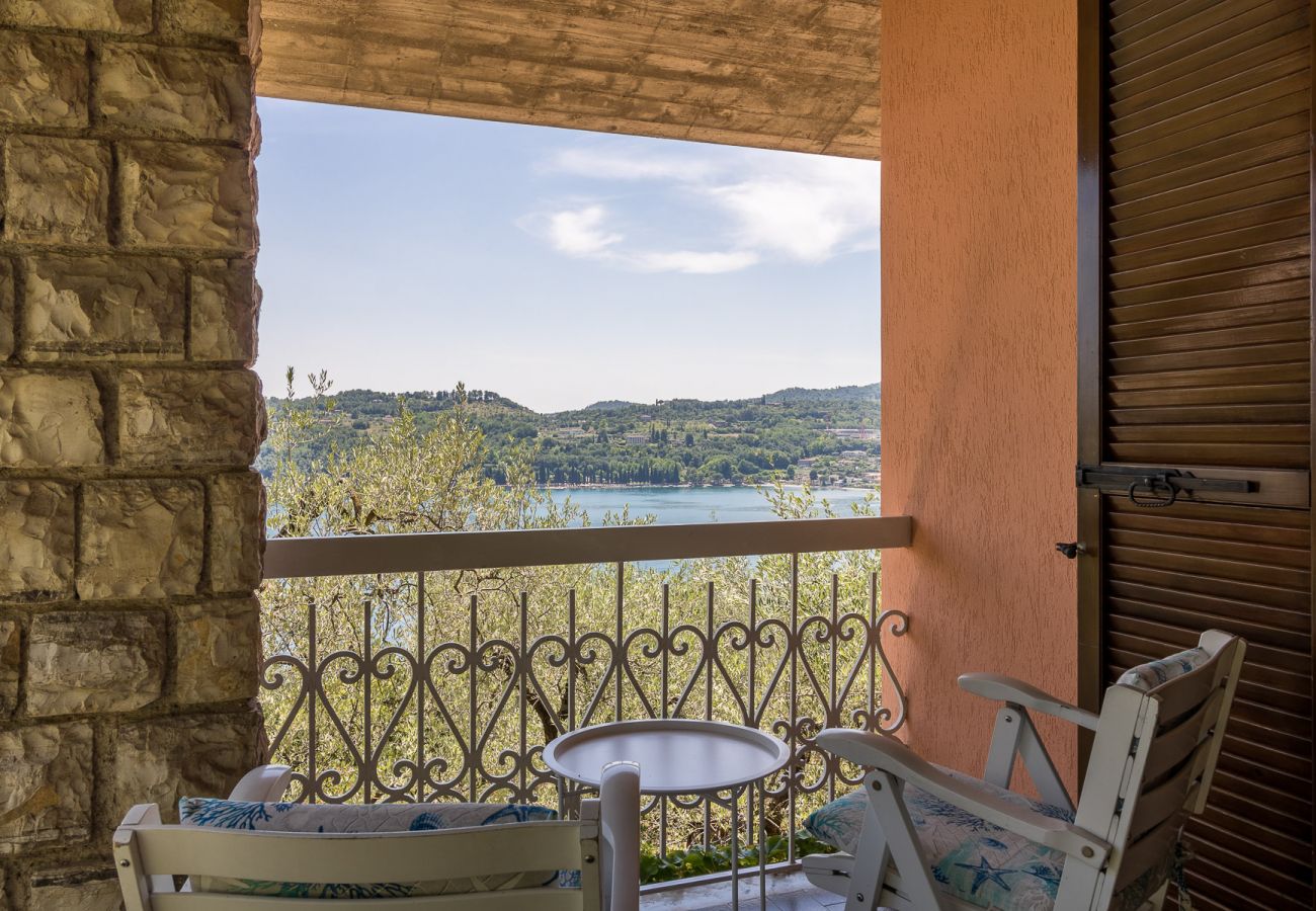 Villa a Salò - Villa Cuore con vista lago e piscina privata