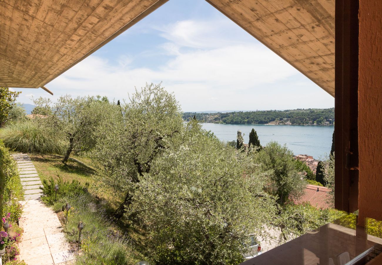 Villa a Salò - Villa Cuore con vista lago e piscina privata