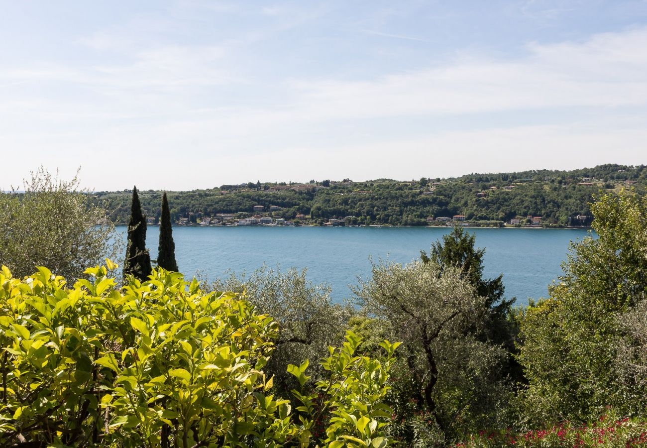 Villa a Salò - Villa Cuore con vista lago e piscina privata