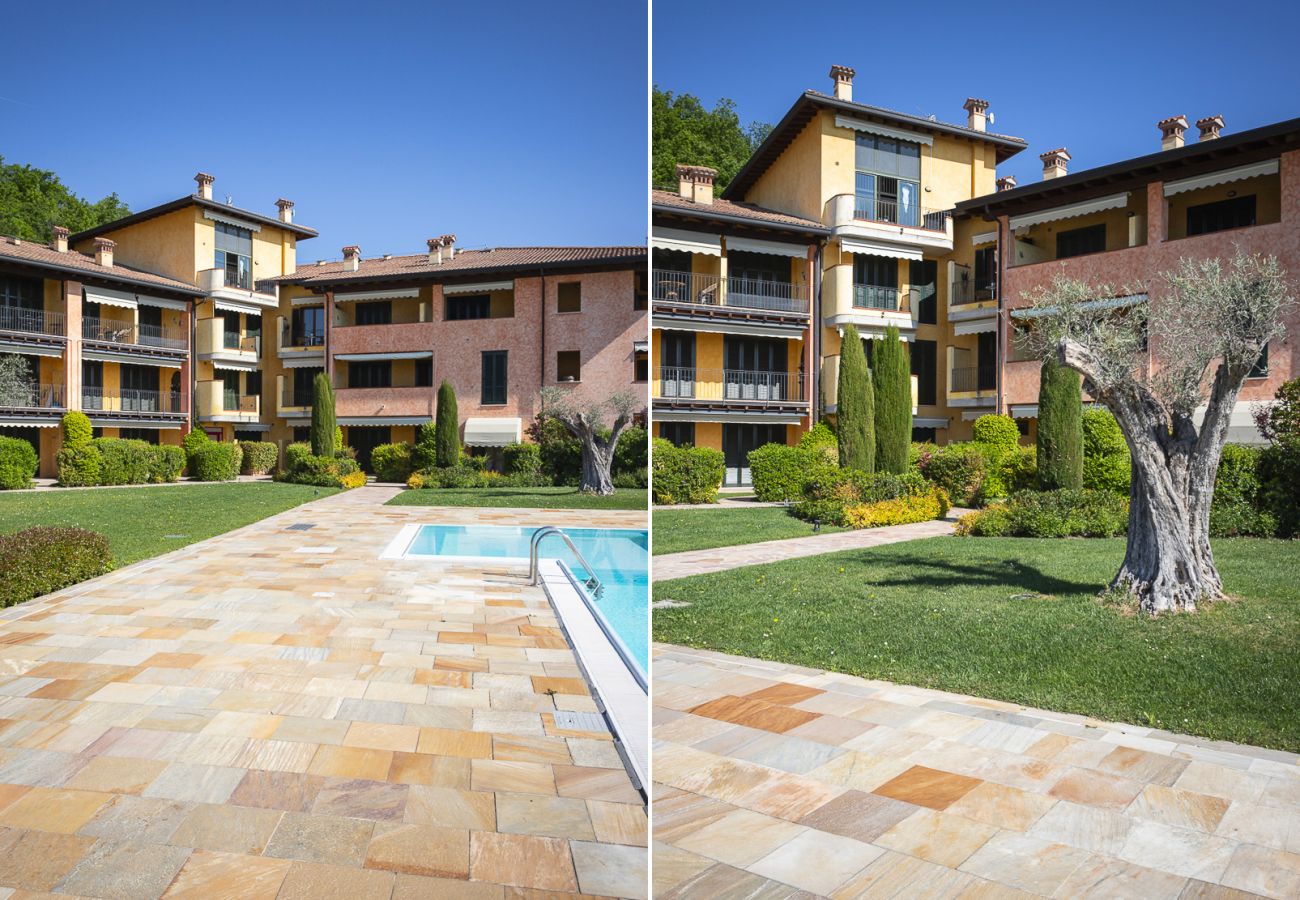 Appartamento a Puegnago sul Garda - Loft La Torretta con vista lago e piscina