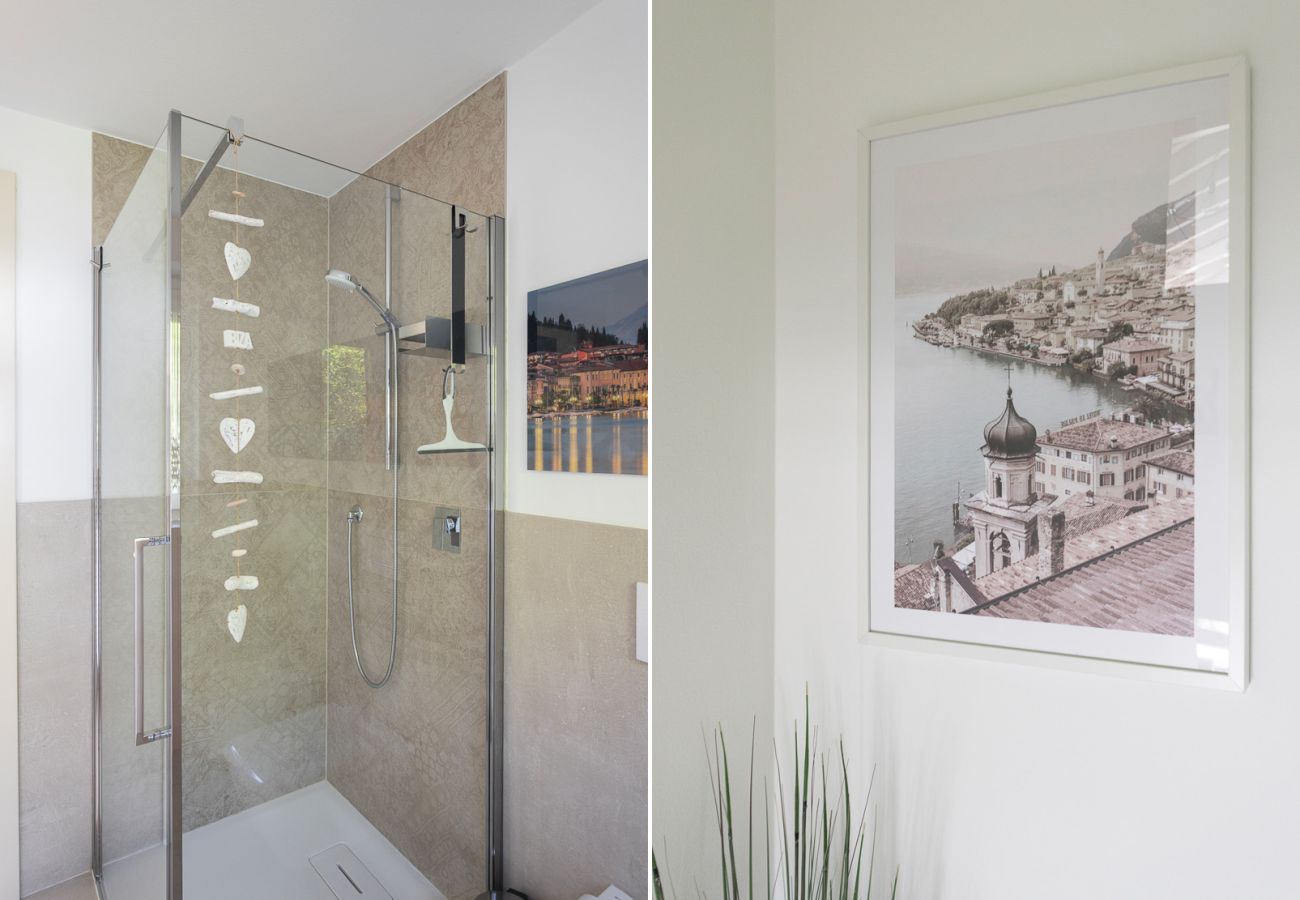 Appartamento a Puegnago sul Garda - Loft La Torretta con vista lago e piscina
