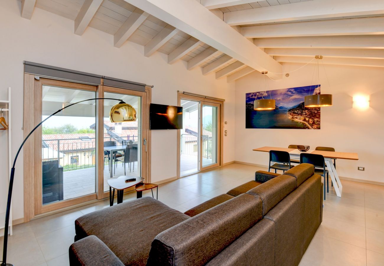 Ferienwohnung in Manerba del Garda - Gardaliva5. mit Seeblick in kleiner neuer Anlage nah am Strand