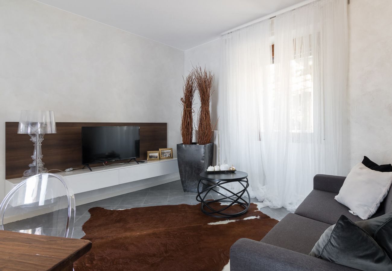 Ferienwohnung in Tignale - Rustico Minichèto -La Vigna: gepflegte Wohnung mit Balkon mit Seeblick