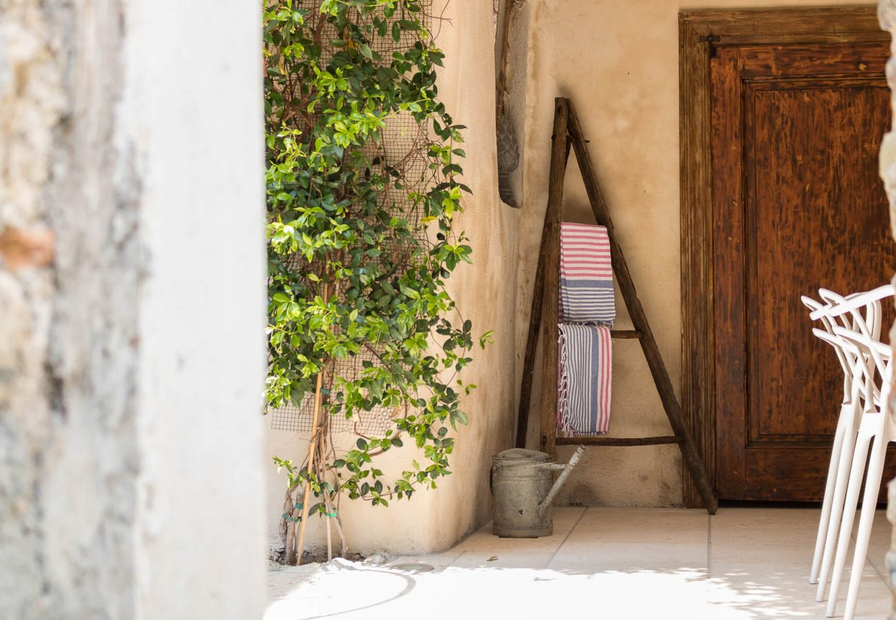 Ferienwohnung in Tignale - Rustico Minichèto -La Vigna: gepflegte Wohnung mit Balkon mit Seeblick
