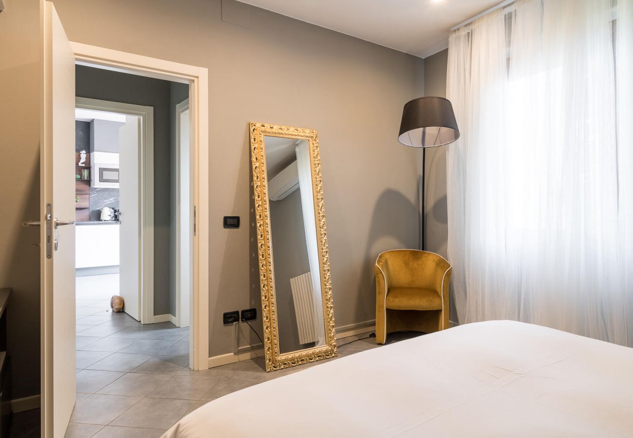 Ferienwohnung in Tignale - Rustico Minichèto -La Vigna: gepflegte Wohnung mit Balkon mit Seeblick