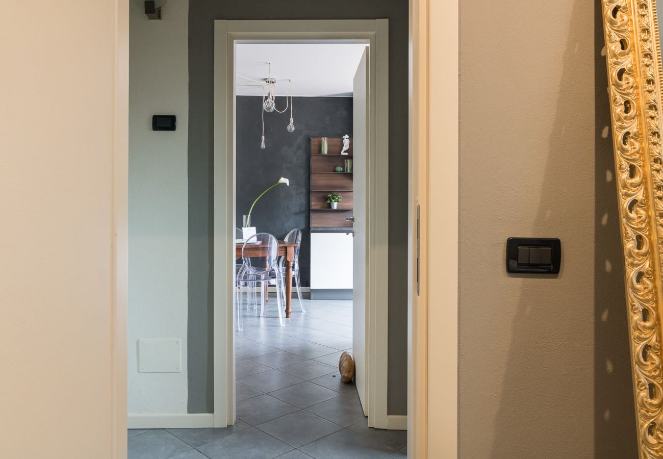 Ferienwohnung in Tignale - Rustico Minichèto -La Vigna: gepflegte Wohnung mit Balkon mit Seeblick