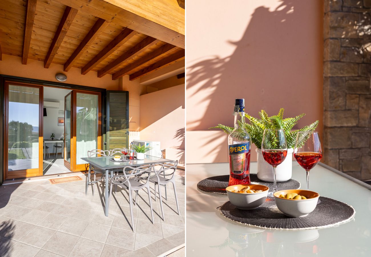 Ferienwohnung in Toscolano-Maderno - Happiness: mit Seeblick und Pool