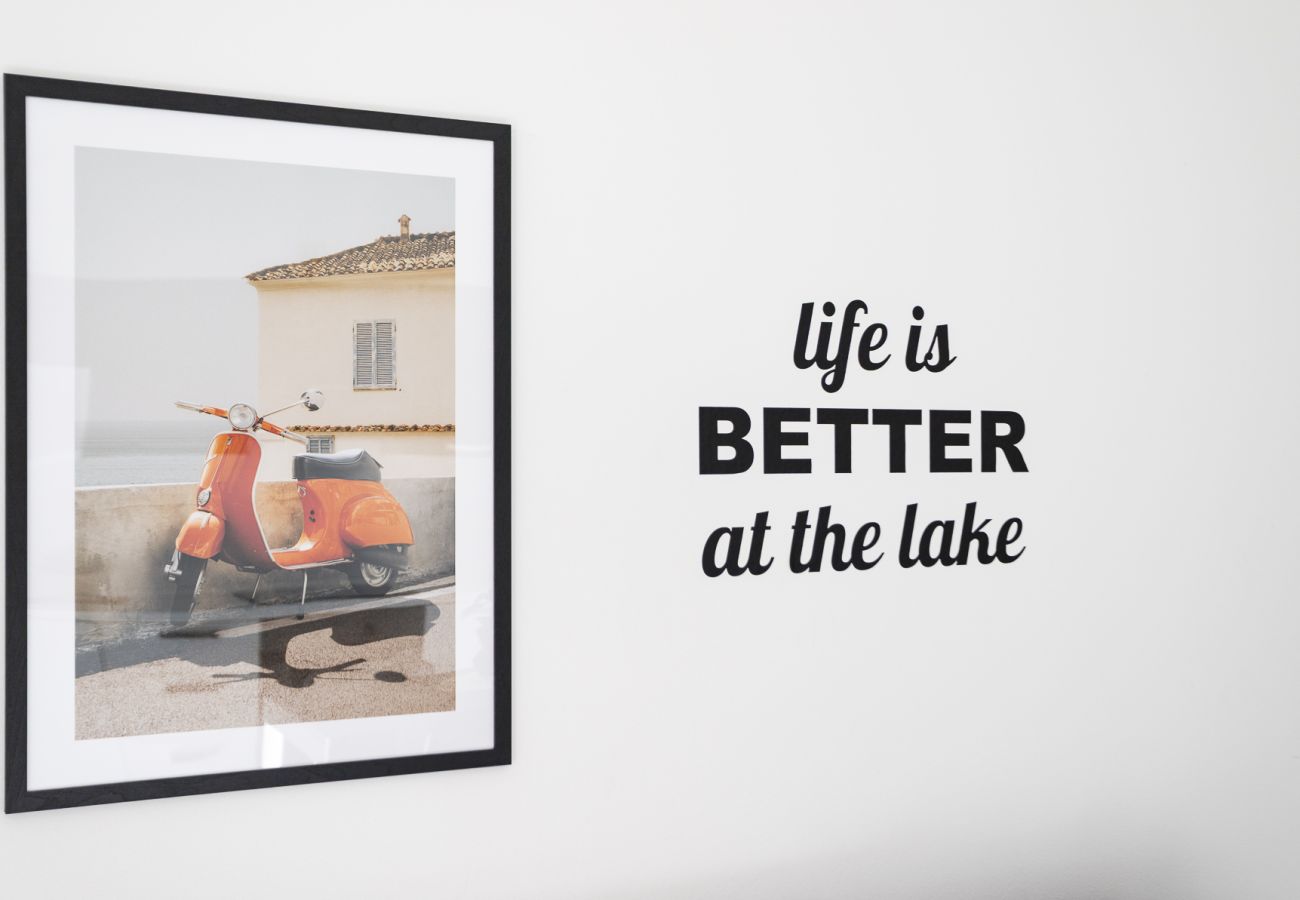 Ferienwohnung in Toscolano-Maderno - Happiness: mit Seeblick und Pool