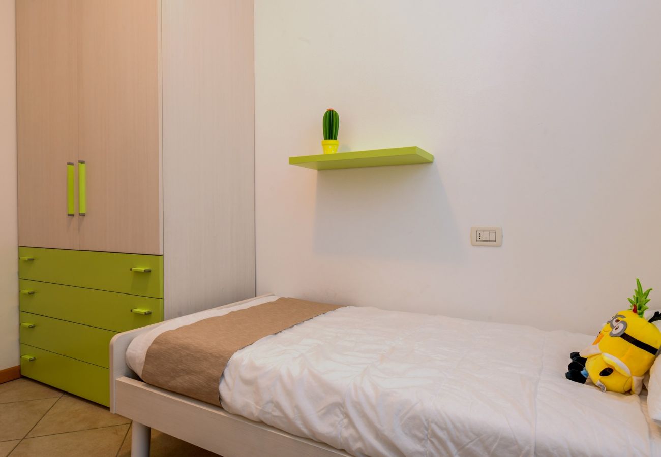 Ferienwohnung in Toscolano-Maderno - 7 Sunshine: mit Seeblick uns Pool