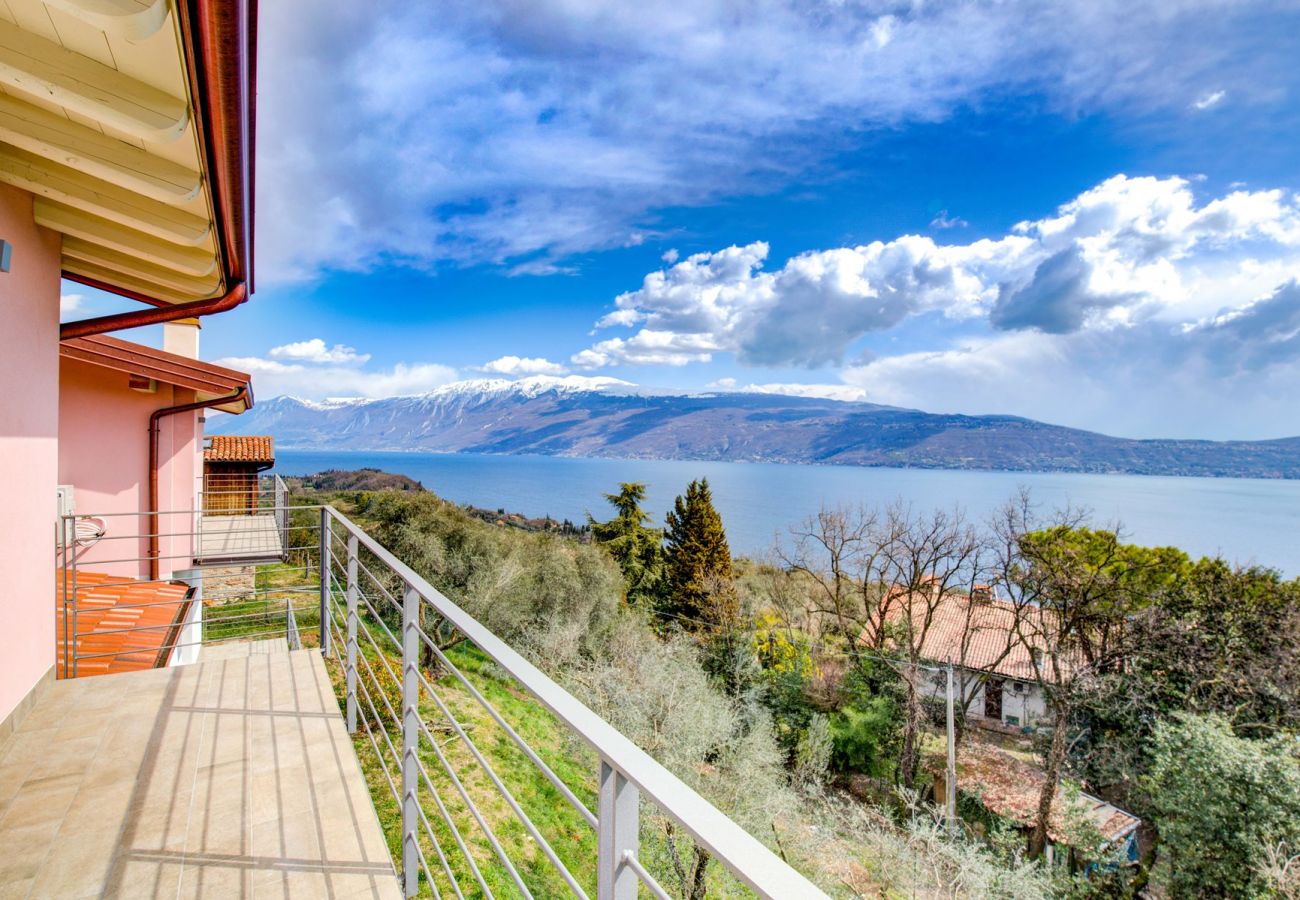 Villa in Toscolano-Maderno - Le Casette - Leccino mit Seeblick, Pool und Jacuzzi