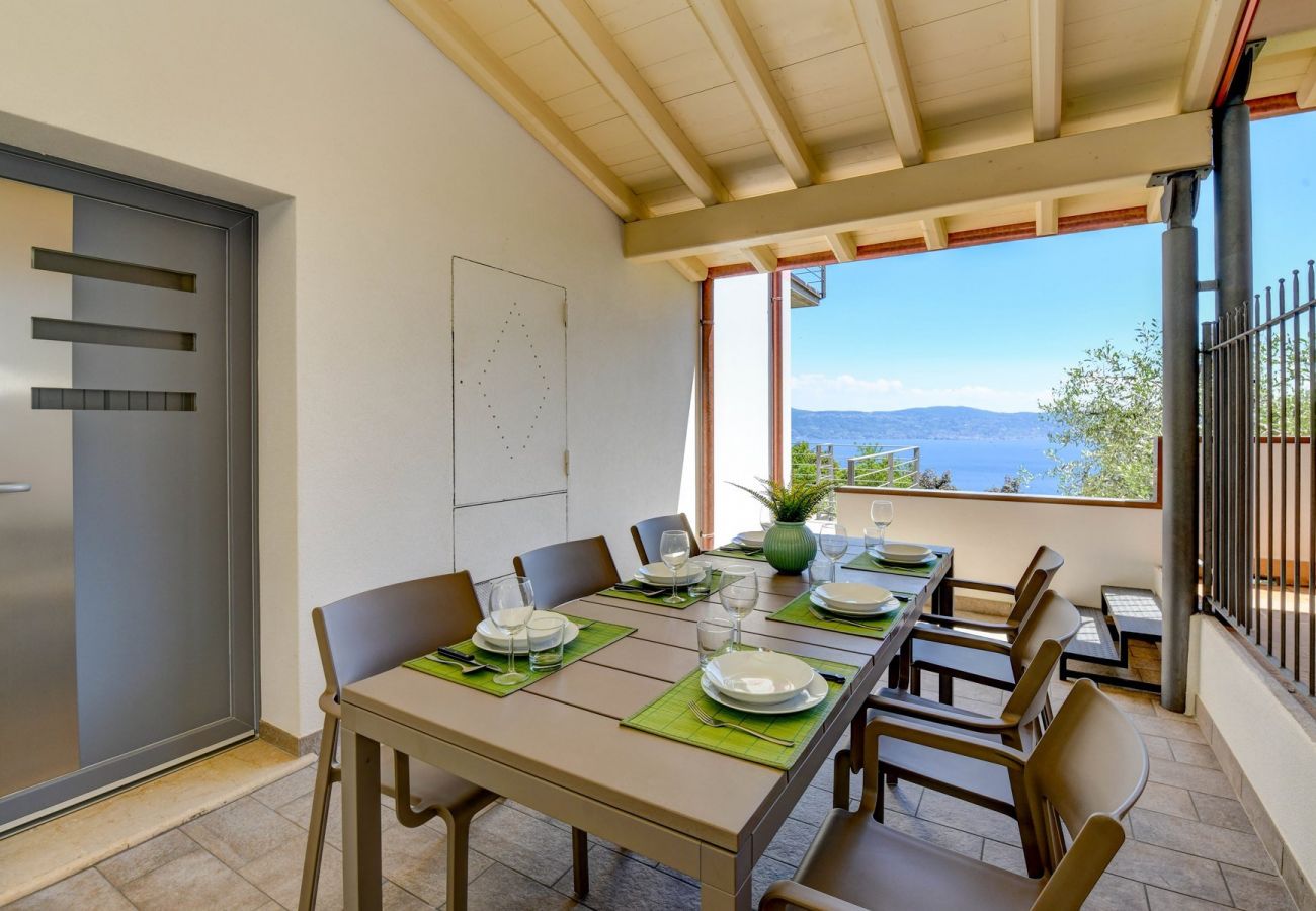 Villa in Toscolano-Maderno - Le Casette - Casaliva mit Pool und Seeblick