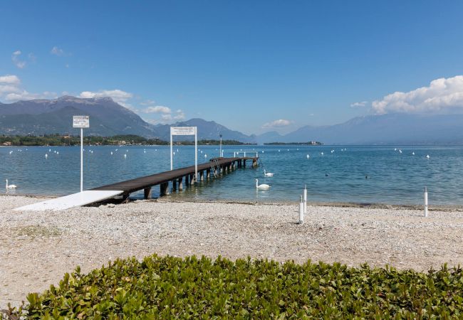 Ferienwohnung in Manerba del Garda - Il Professore: Wohnung direkt am Strand  Ferienwohnung in Manerba del Garda - Il Professore: Wohnung direkt am Strand