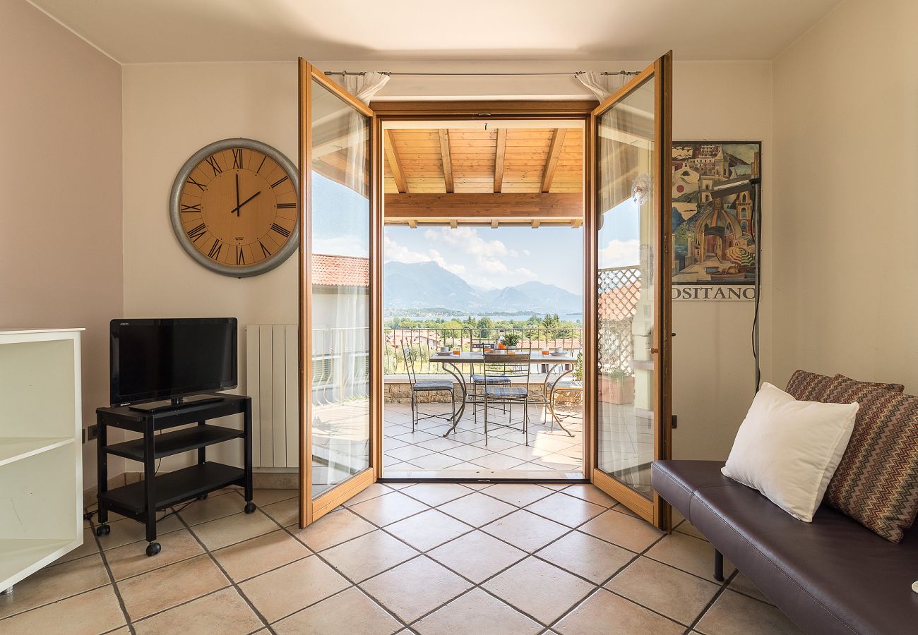 Ferienwohnung in Manerba del Garda - Lago Blu mit seeblick und Pool