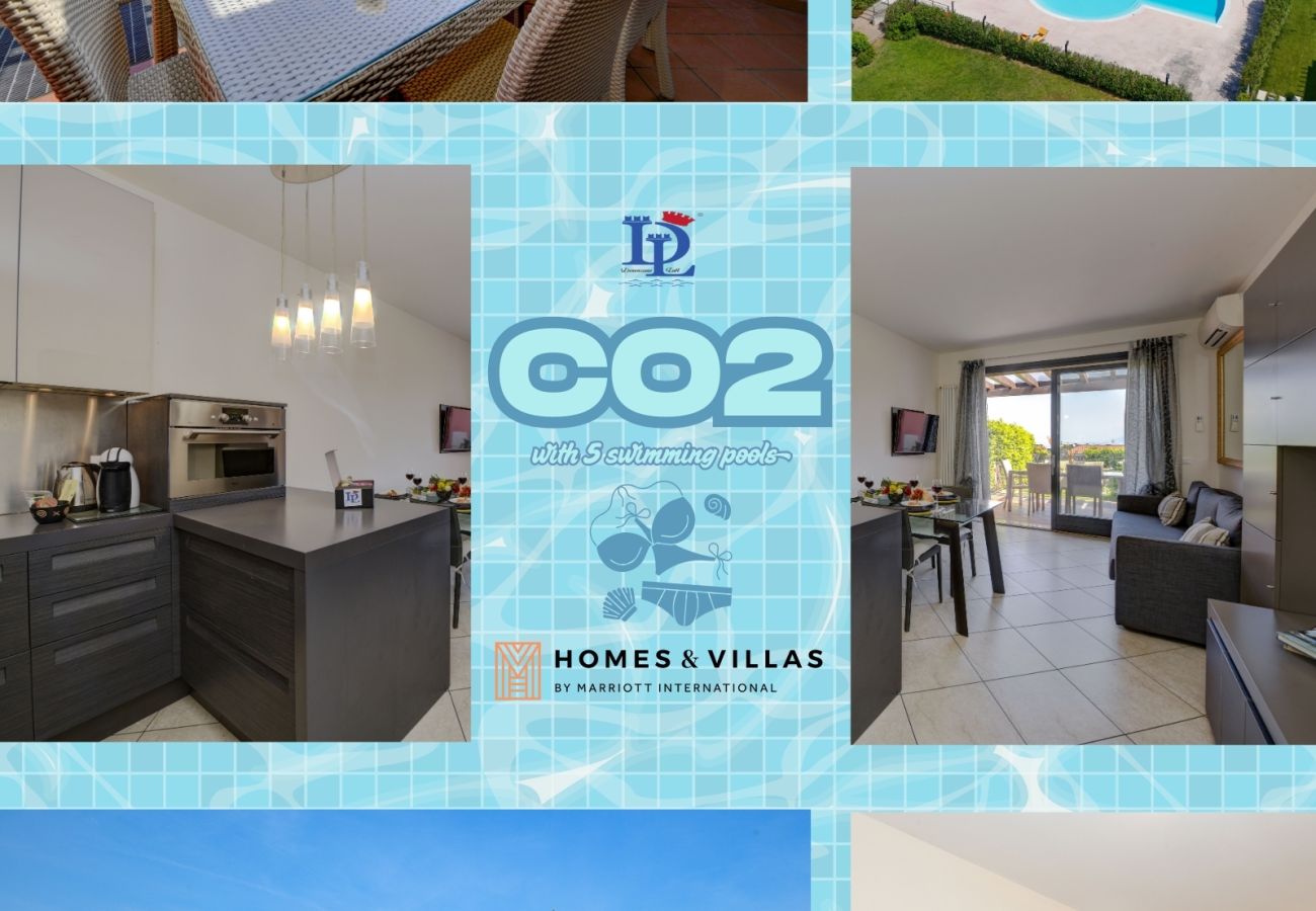 Ferienwohnung in Desenzano del Garda - DesenzanoLoft CO2 – In Wohnanlage mit 5 Pools