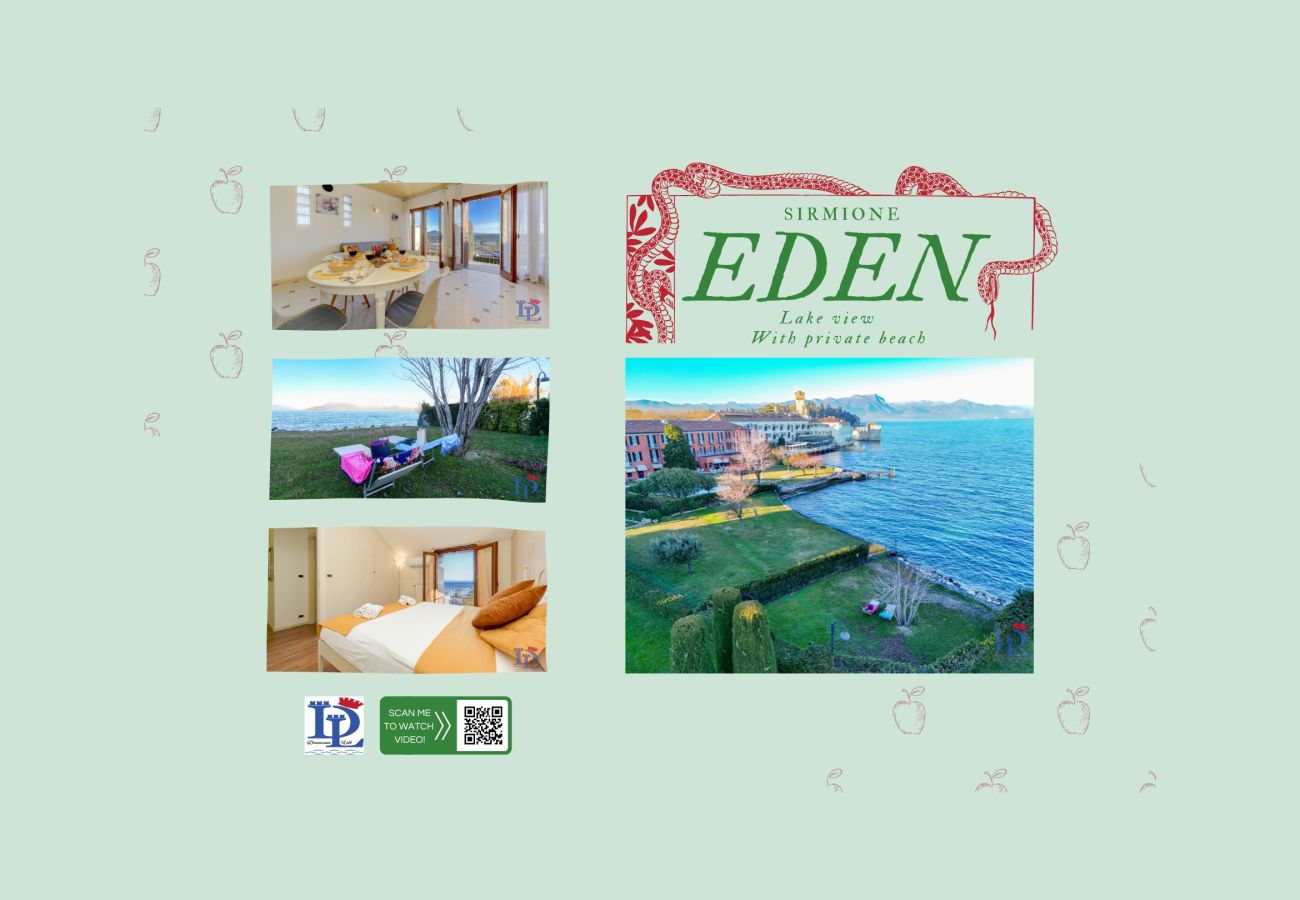 Apartment in Sirmione - DesenzanoLoft Eden lake view with private beach