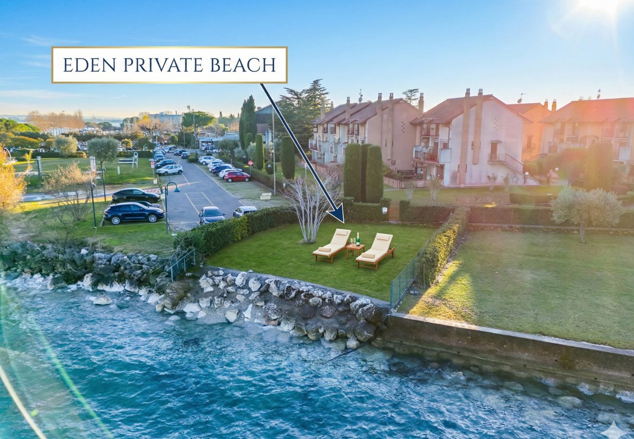 Apartment in Sirmione - DesenzanoLoft Eden lake view with private beach