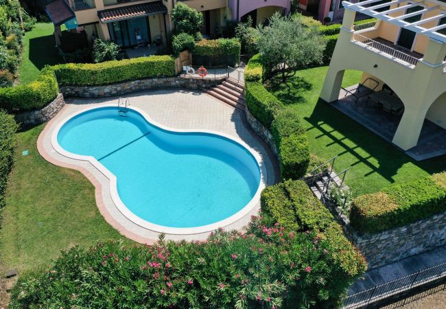 Townhouse in Manerba del Garda - Casa Delisa: located in nice residence with pool and near to the lake