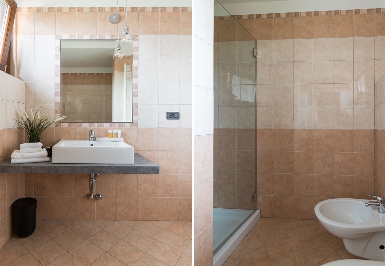 Apartment in Tignale - Rustico Minichèto -La Vigna: lovely apartment wit lake view balcony