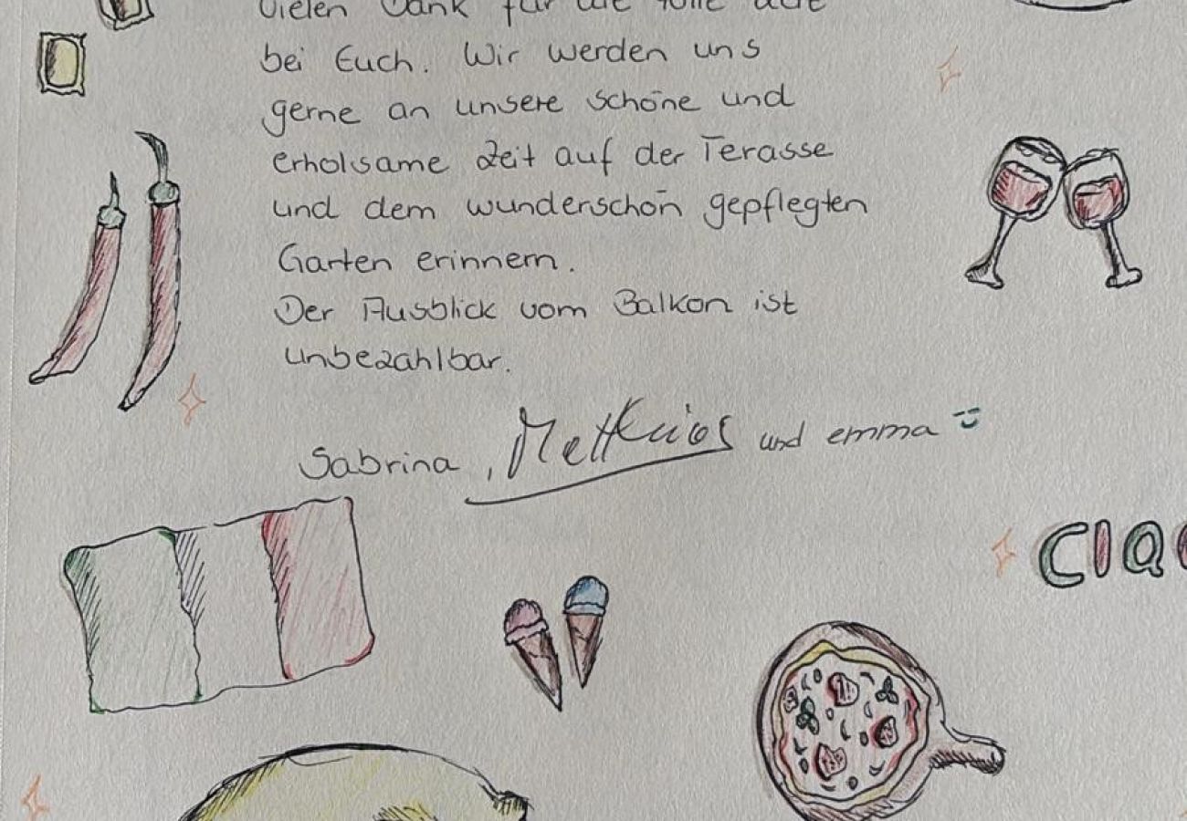 Apartment in Tignale - Rustico Minichèto -La Vigna: lovely apartment wit lake view balcony