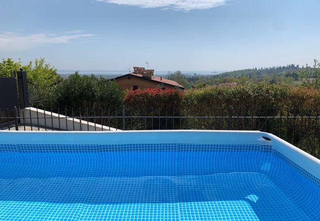 Villa in Polpenazze del Garda - Villa Sinfonia: with 3 bedrooms and lake view