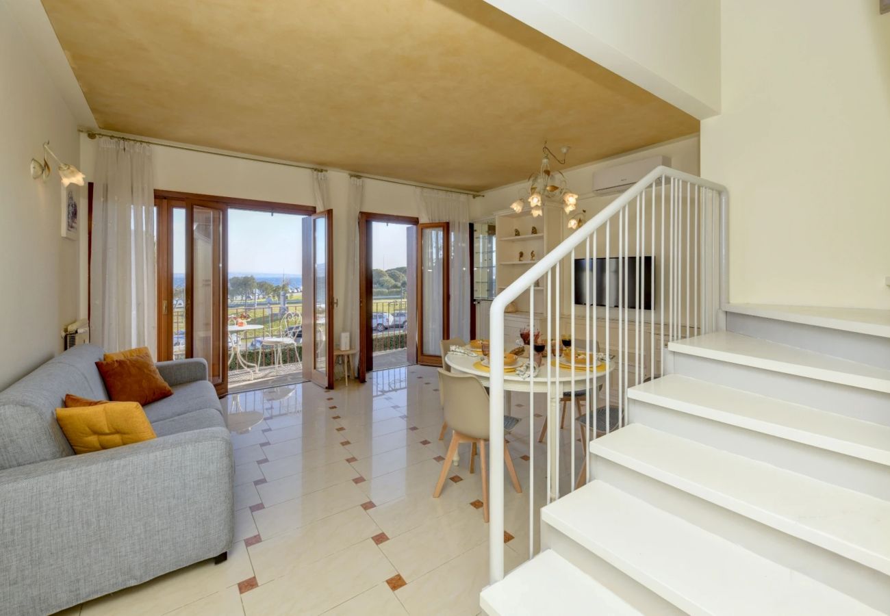 Apartament w Sirmione - DesenzanoLoft Eden amb vista al llac i platja privada