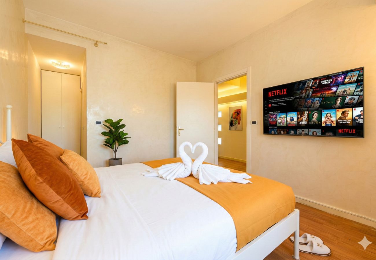 Apartament w Sirmione - DesenzanoLoft Eden amb vista al llac i platja privada