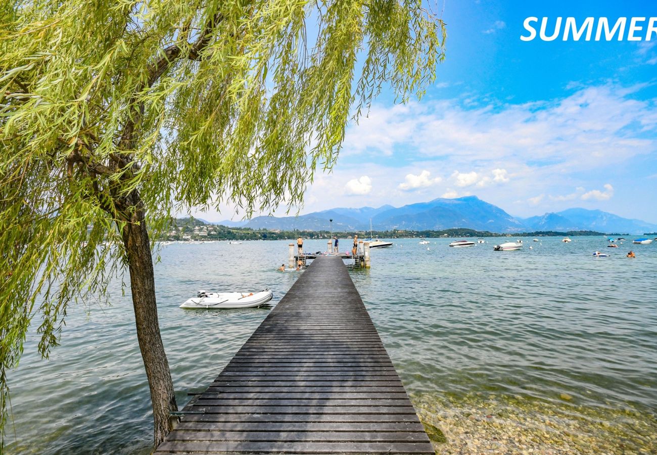 Apartament w Manerba del Garda - Sogno del Lago: appartamento fronte spiaggia