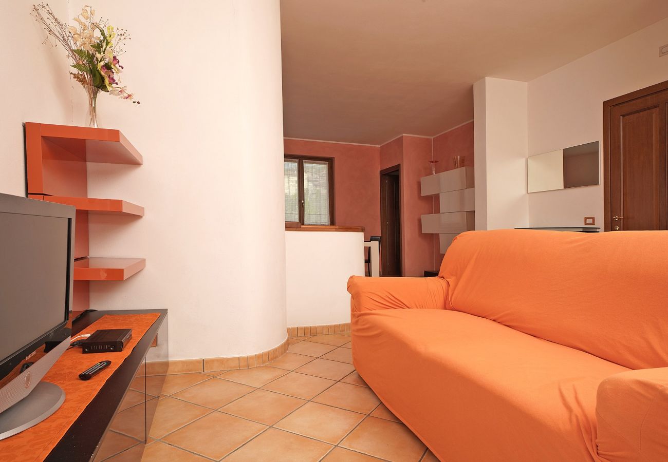 Apartament w Tignale - Infinity: spazioso appartamento con vista lago