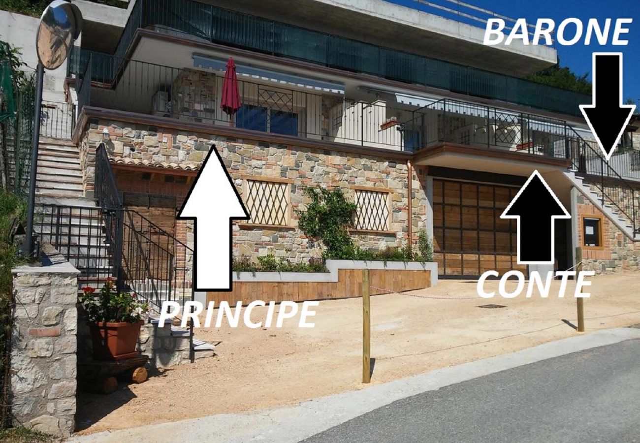 Apartament w Tignale - Principe, con grande balcone e vista lago