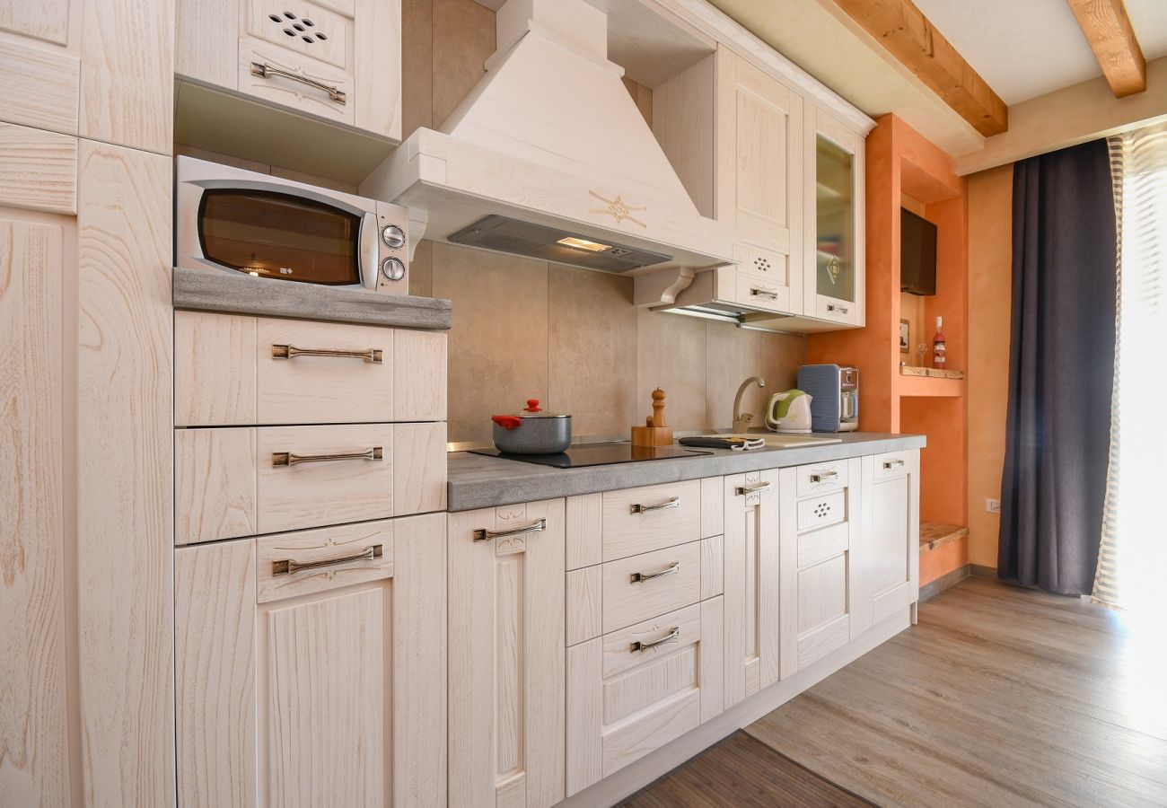 Apartament w Tignale - Principe, con grande balcone e vista lago