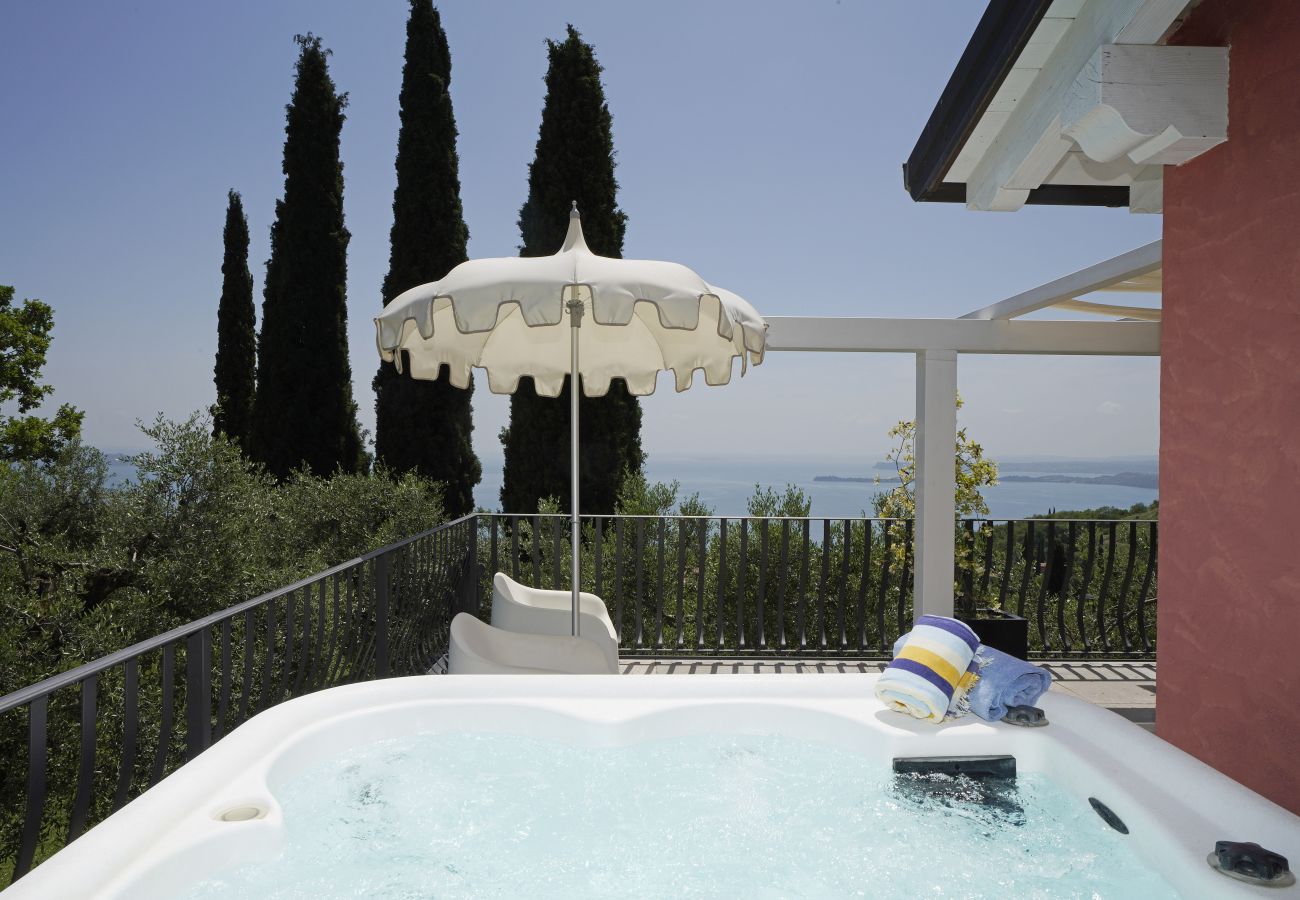 Apartament w Toscolano-Maderno - Cà Rossa - Orchidea con vista mozzafiato