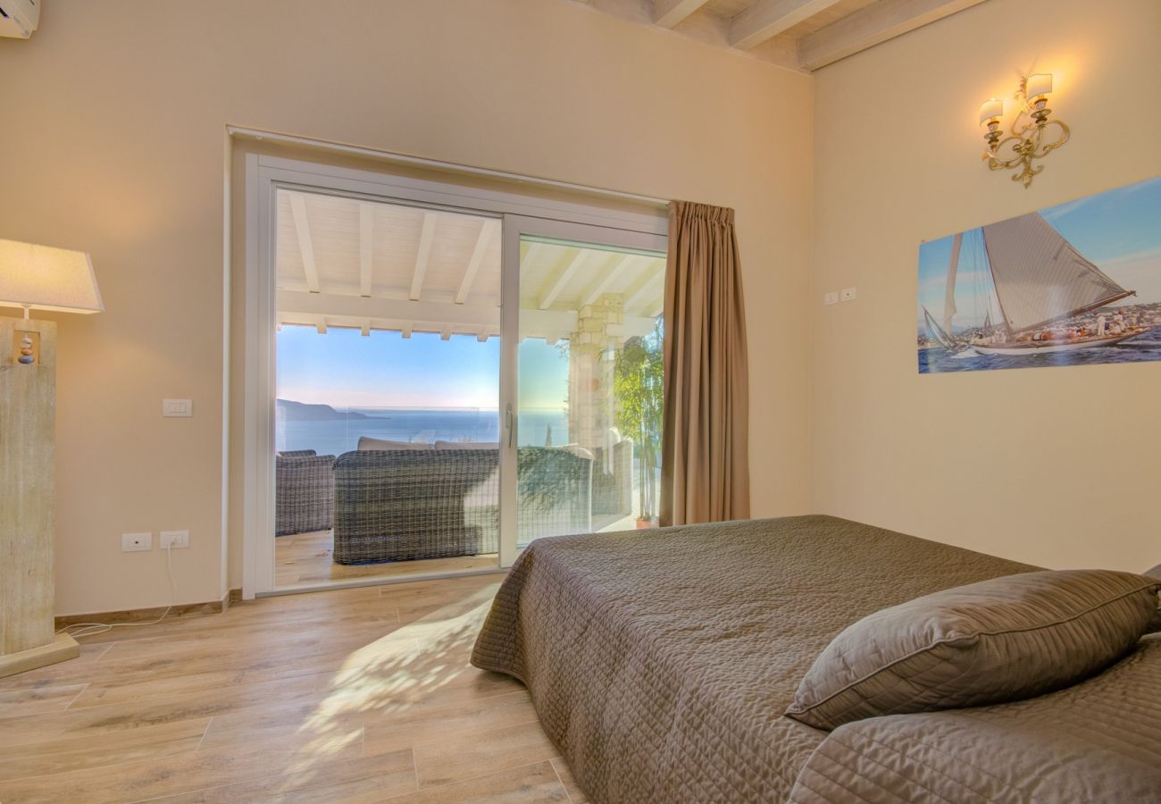 Apartament w Toscolano-Maderno - Cà Bianca sopra: immersi nella natura con vista mozzafiato 