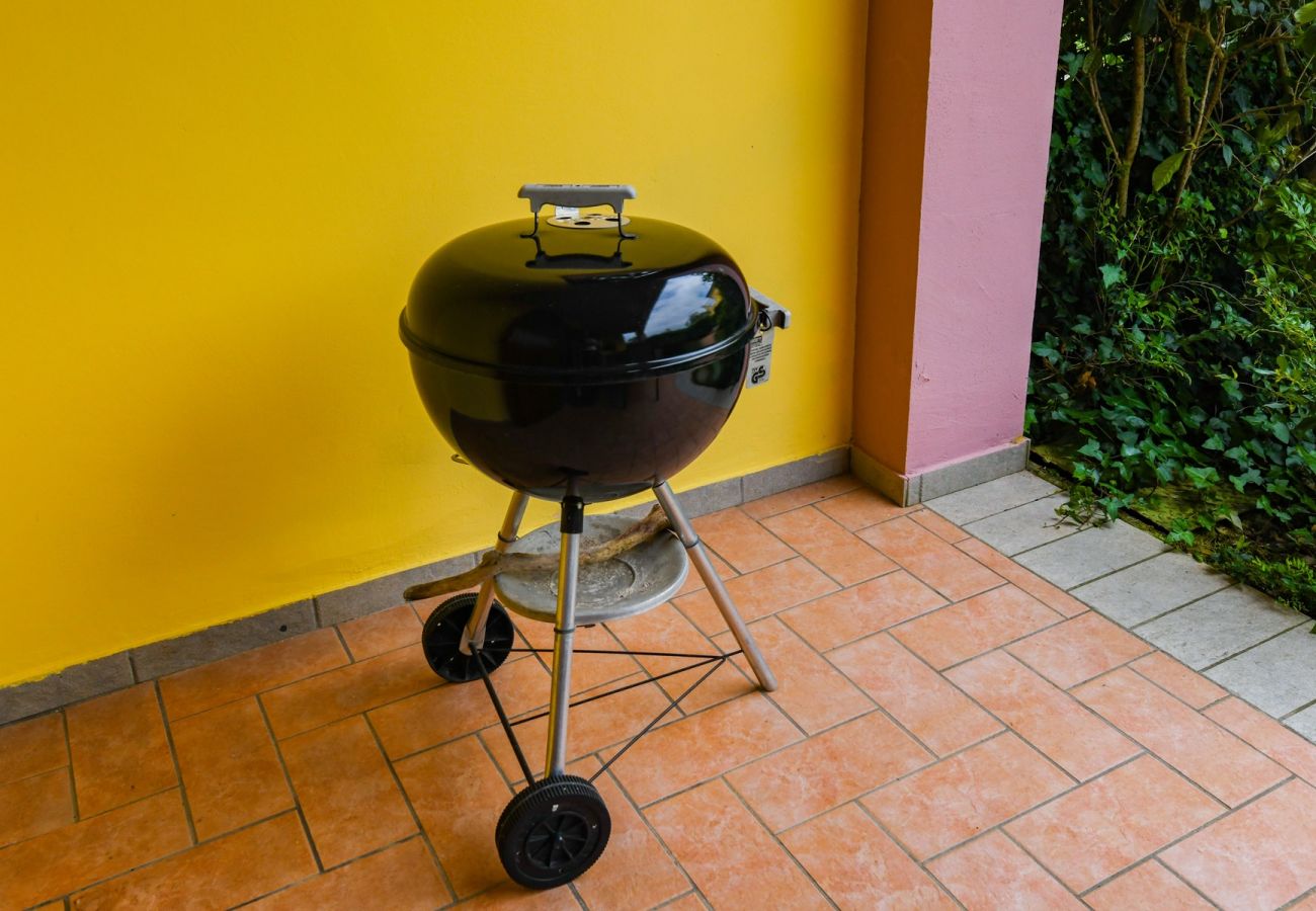 Townhouse w Manerba del Garda - Casa Delisa: in residence curato con piscina e non lontano dal lago