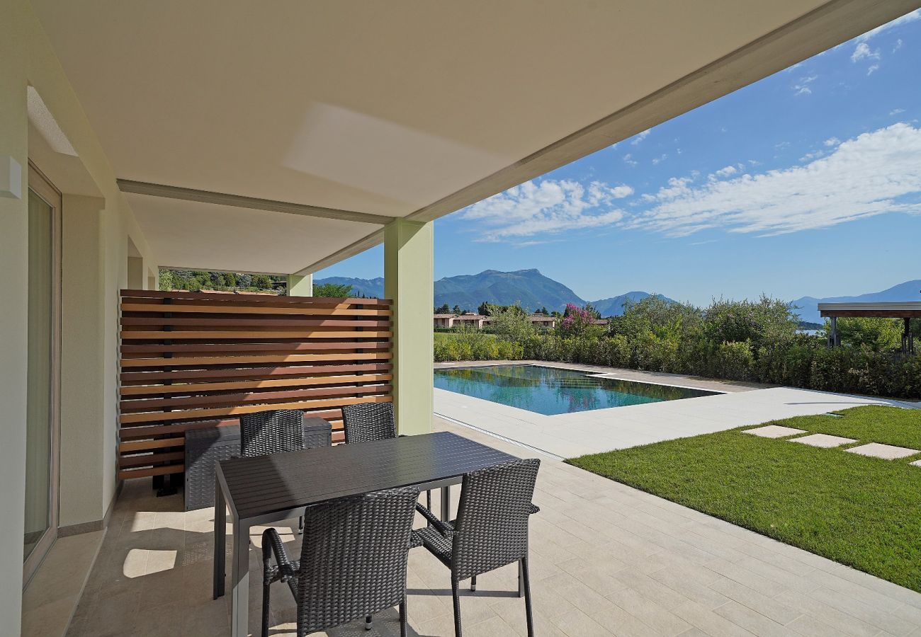 Studio w Manerba del Garda - Gardaliva 3: in piccolo residence nuovo con piscina e vicino alla spiaggia