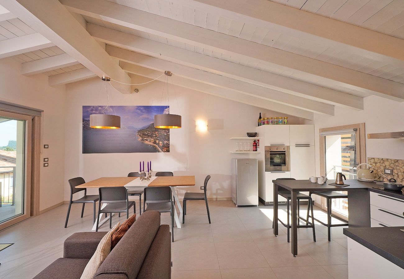 Apartament w Manerba del Garda - Gardaliva5:spazioso con vista lago in piccolo residence vicino al lago