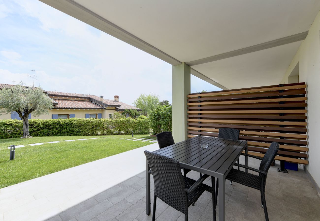 Townhouse w Manerba del Garda - Gardaliva2: con vista lago in residence con piscina vicino al lago