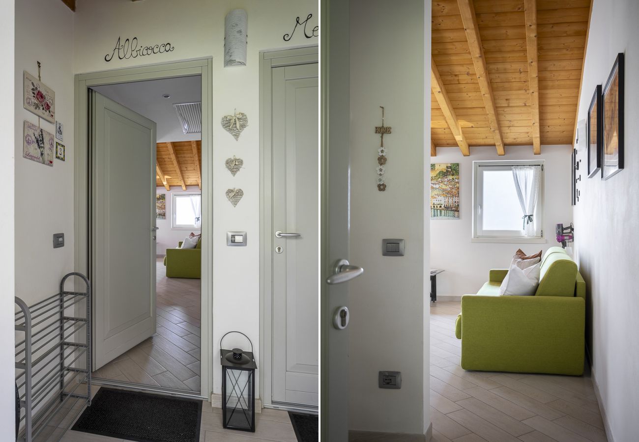 Apartament w Tignale - Albicocca: vista lago, natura e relax