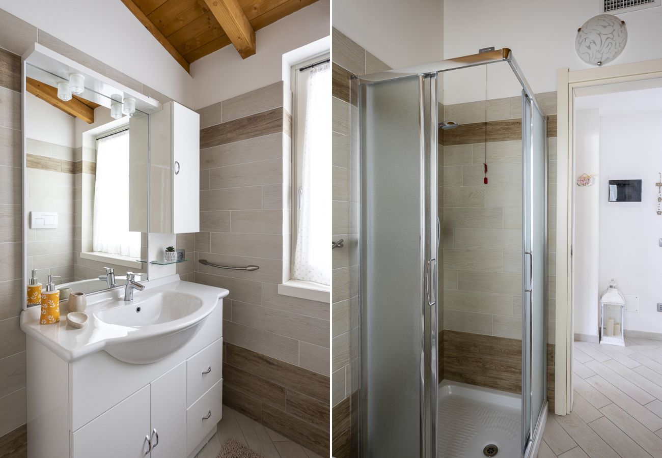 Apartament w Tignale - Albicocca: vista lago, natura e relax