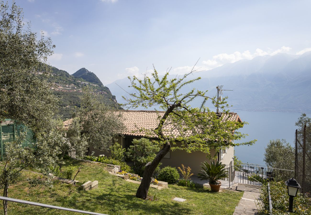 Apartament w Tignale - Albicocca: vista lago, natura e relax