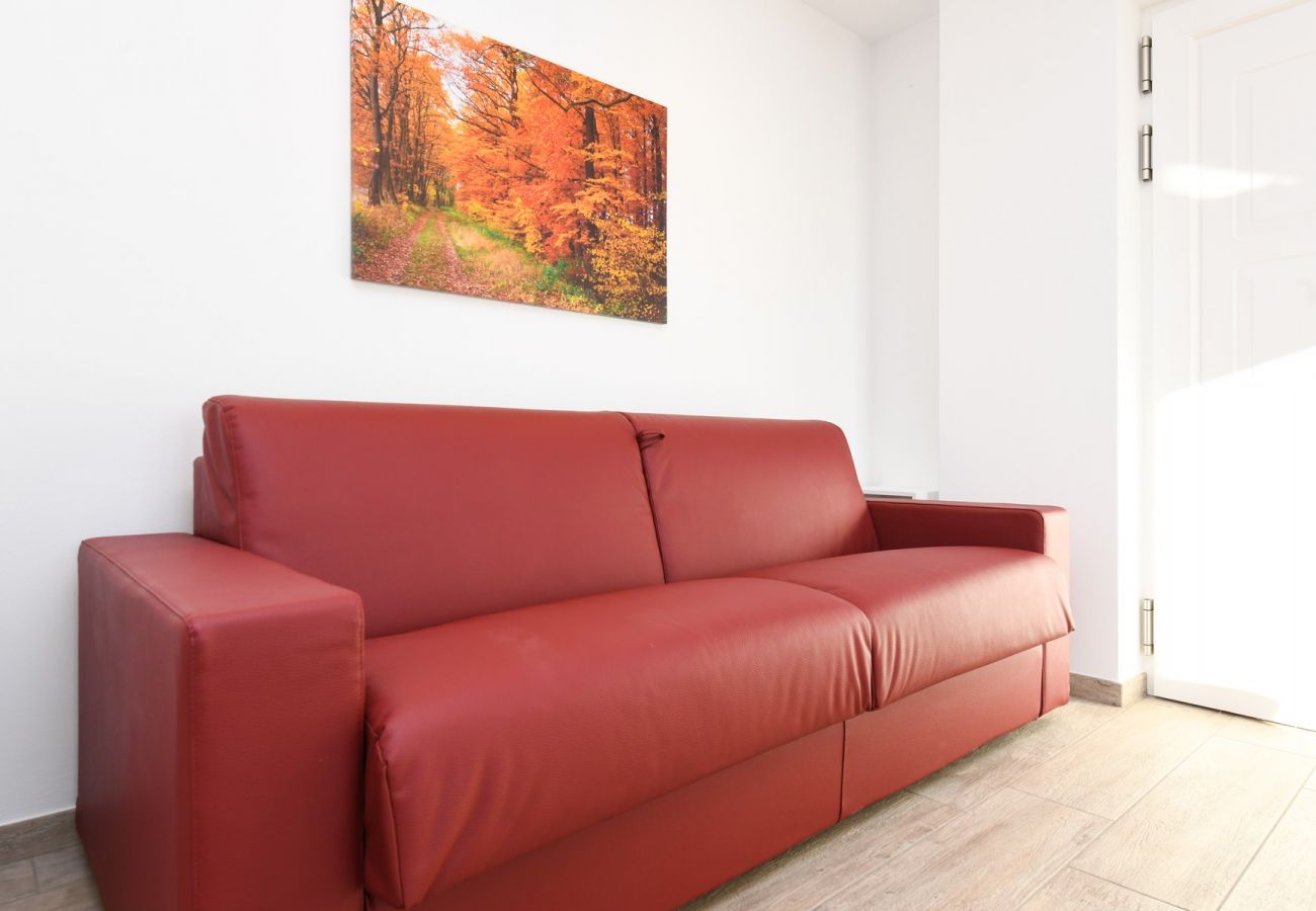 Apartament w Tignale - Orange House con meravigliosa vista lago