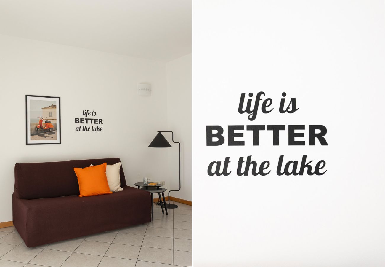 Apartament w Toscolano-Maderno - Happiness: con piscina e vista lago